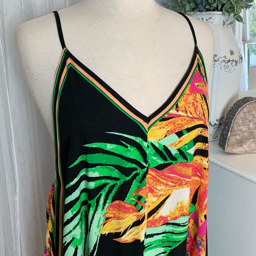 🏝 Tropical Maxi Midi Summer Dress (A) - Picture 8 of 8